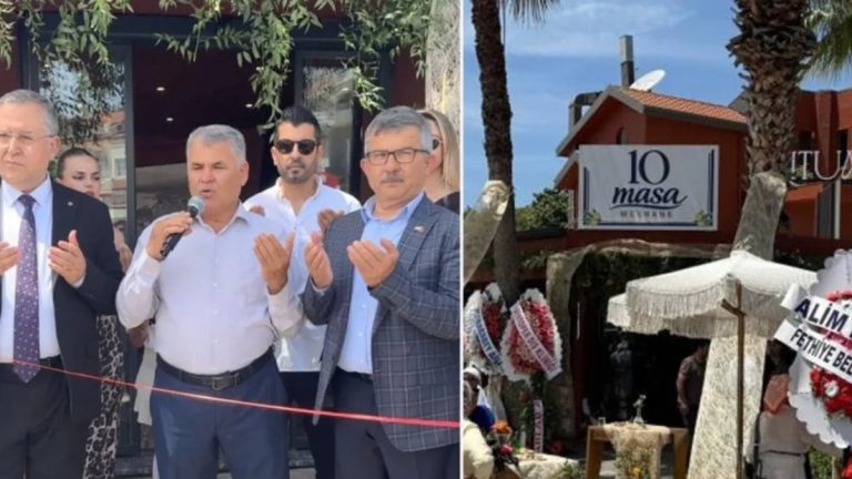 Fethiye’de meyhane açılışında dua eden emekli imam: hakaretlere tepki gösterdi