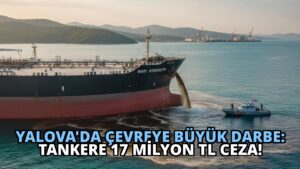 Yalova’da Çevreye Büyük Darbe: Tankere 17 Milyon TL Ceza!