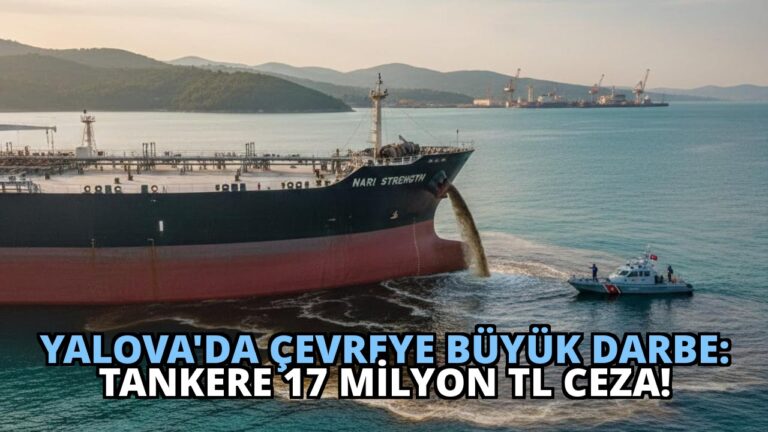 Yalova’da Çevreye Büyük Darbe: Tankere 17 Milyon TL Ceza!