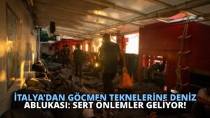 İtalya’dan Göçmen Teknelerine Deniz Ablukası: Sert Önlemler Geliyor!
