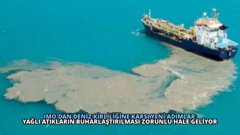 IMO’dan Deniz Kirliliğine Karşı Yeni Adımlar: Yağlı Atıkların Buharlaştırılması Zorunlu Hale Geliyor
