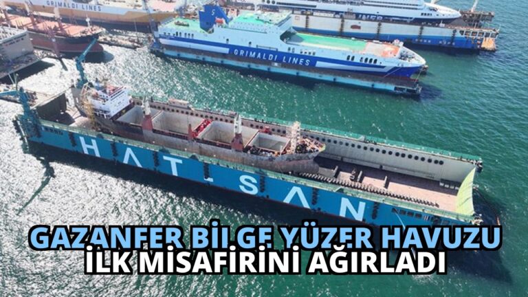 Gazanfer Bilge Yüzer Havuzu İlk Misafirini Ağırladı
