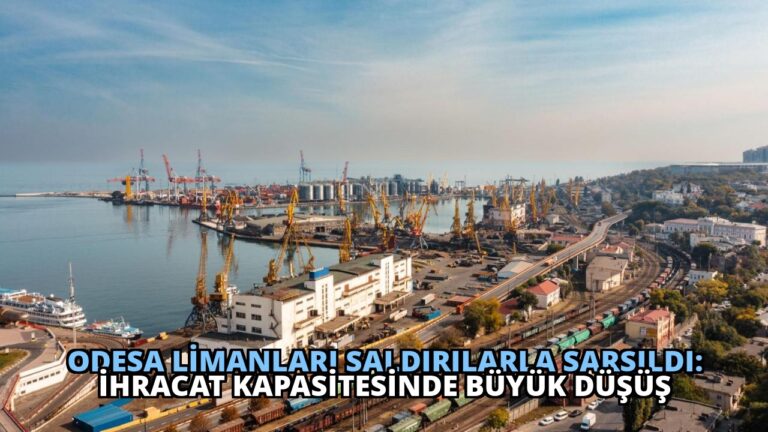 Odesa Limanları Saldırılarla Sarsıldı: İhracat Kapasitesinde Büyük Düşüş