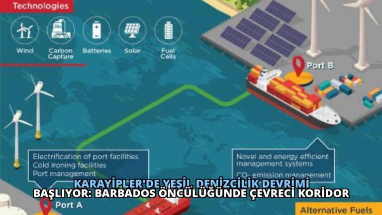 Karayipler’de Yeşil Denizcilik Devrimi Başlıyor: Barbados Öncülüğünde Çevreci Koridor