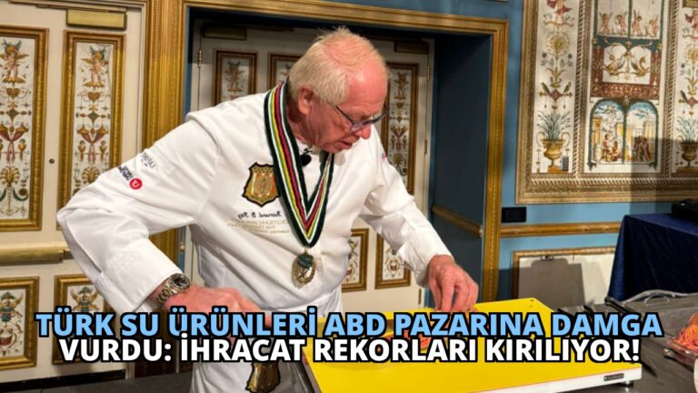 Türk Su Ürünleri ABD Pazarına Damga Vurdu: İhracat Rekorları Kırılıyor!