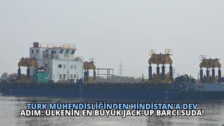 Türk Mühendisliğinden Hindistan’a Dev Adım: Ülkenin En Büyük Jack-Up Barcı Suda!