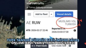 Türk Tankeri Hürmüz Geriliminde Savaş Önlemi Aldı: Varış Yerini Değiştirdi
