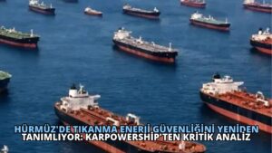 Hürmüz’de Tıkanma Enerji Güvenliğini Yeniden Tanımlıyor: Karpowership’ten Kritik Analiz