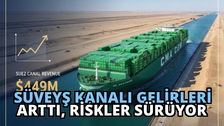 Süveyş Kanalı Gelirleri Arttı, Riskler Sürüyor